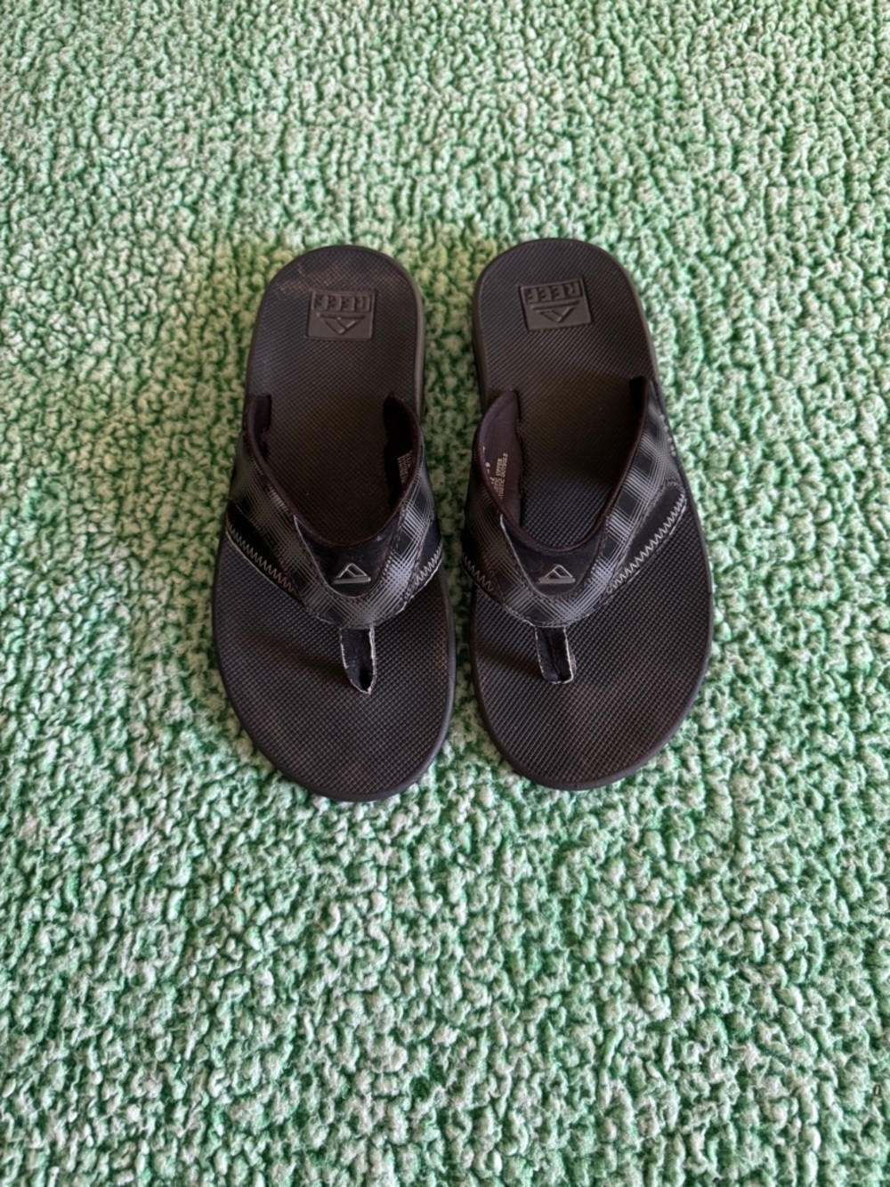 Reef Black Men's Flip-Flop Sandals Size 9